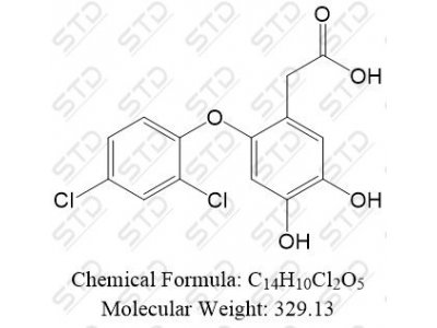 芬氯酸杂质16 78112-16-0 C14H10Cl2O5