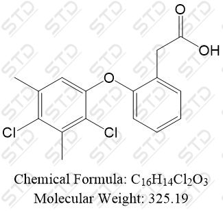 <em>芬</em><em>氯酸</em>杂质21 <em>34645-92-6</em> C16H14Cl2O3