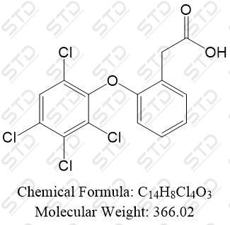 <em>芬</em><em>氯酸</em><em>杂质</em>29 86335-24-2 C14H8Cl4O3