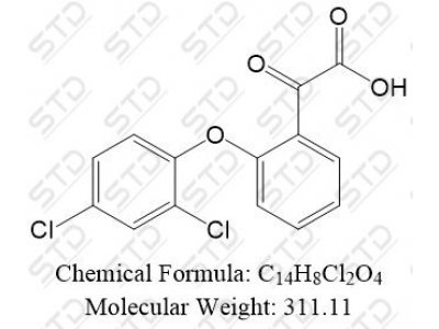 芬氯酸杂质31 86308-87-4 C14H8Cl2O4