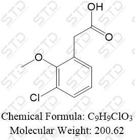 芬氯酸<em>杂质</em>5 925252-<em>80</em>-8 C<em>9H9ClO3</em>