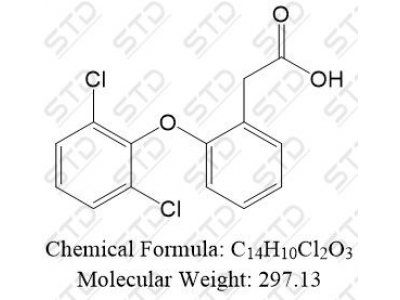 芬氯酸杂质6 34645-87-9 C14H10Cl2O3