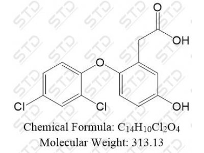 芬氯酸杂质7 77182-38-8 C14H10Cl2O4