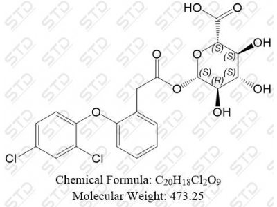 芬氯酸杂质9 77182-37-7 C20H18Cl2O9