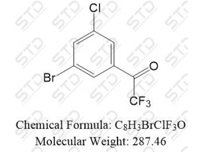 氟雷拉纳杂质10 1655515-91-5 C8H3BrClF3O