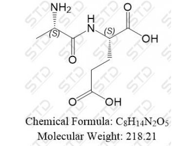 丙氨酰谷氨酰胺杂质34 13187-90-1 C8H14N2O5