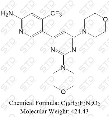 布帕尼西杂质10 1922121-35-4 C19H23F3N6O2