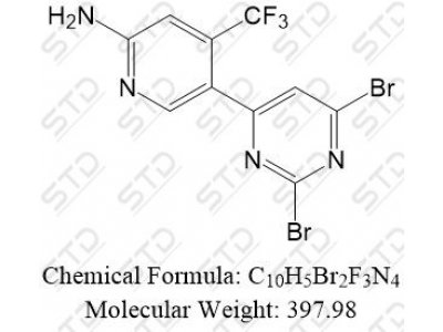 布帕尼西杂质5 1820763-93-6 C10H5Br2F3N4