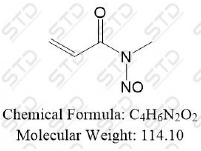 丙烯酰胺杂质39 (N-亚硝基 N-甲基丙烯酰胺) 1255641-10-1 C4H6N2O2