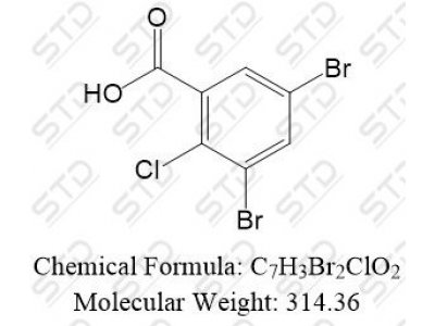 苯溴马隆杂质20 27003-05-0 C7H3Br2ClO2