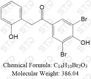 苯溴马隆杂质24 51073-14-4 C14H10Br2O3
