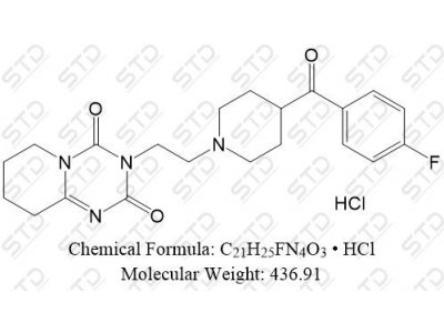 酮色林 盐酸盐 133364-62-2 C21H25FN4O3 • HCl