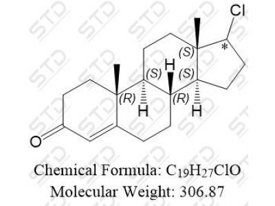 睾酮杂质91 911651-92-8 C19H27ClO