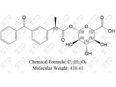 酮基布洛芬杂质49 140148-25-0 C22H22O9
