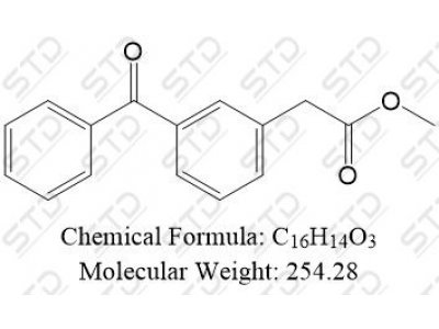 酮基布洛芬杂质52 24021-44-1 C16H14O3