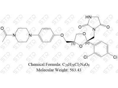 酮康唑杂质24 96734-91-7 C26H28Cl2N4O6