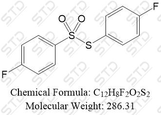 比卡鲁胺杂质36 2905-15-9 C<em>12H8F</em>2O2S2