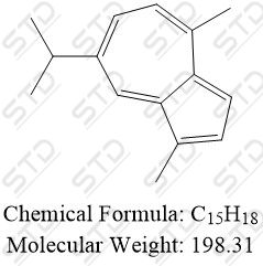 <em>薁</em>磺酸钠杂质7 489-84-9 C15H18
