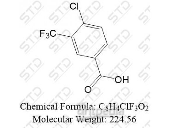 伊曲莫德杂质6 1737-36-6 C8H4ClF3O2