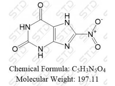 黄嘌呤杂质67 80106-09-8 C5H3N5O4