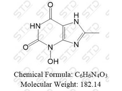 黄嘌呤杂质95 22888-28-4 C6H6N4O3