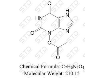 黄嘌呤杂质98 22052-01-3 C7H6N4O4