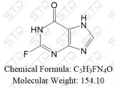 黄嘌呤杂质136 1480-90-6 C5H3FN4O