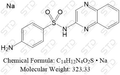 <em>磺胺</em><em>二甲</em><em>嘧啶</em><em>杂质</em><em>13</em> 钠盐 967-80-6 <em>C14H12N4O2S</em> • Na