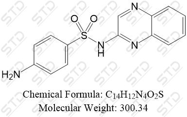 <em>磺胺</em><em>二甲</em><em>嘧啶</em><em>杂质</em><em>13</em> <em>59-40-5</em> <em>C14H12N4O2S</em>