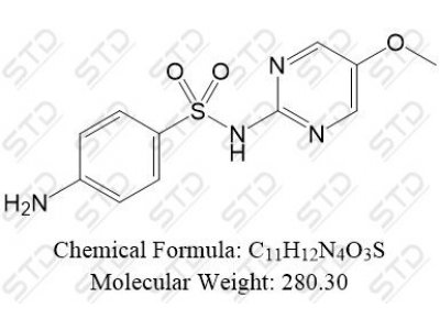磺胺二甲嘧啶杂质14 651-06-9 C11H12N4O3S