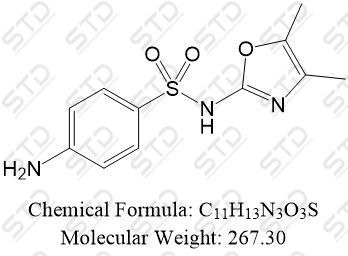 磺胺二甲嘧啶杂质22 <em>729</em>-99-7 C11H13<em>N3O</em>3S