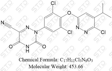 磺胺氯哒嗪杂质<em>21</em> 2403721-20-8 C<em>17H11Cl3N6O3</em>