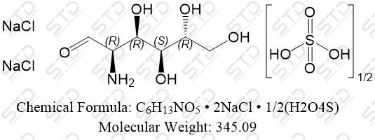 <em>盐酸</em><em>氨基葡萄糖</em><em>杂质</em><em>37</em> <em>半</em><em>硫酸盐</em> <em>双</em><em>氯化钠</em> 216447-62-0 C6H13NO5 • 2NaCl • 1/2(H2O4S)