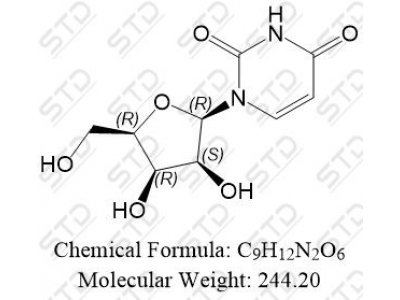 尿苷杂质54 4348-61-2 C9H12N2O6