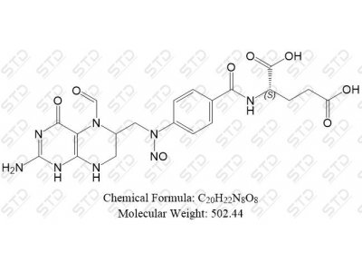 叶酸杂质66 (N1-亚硝基叶酸USP相关杂质A) 77314-00-2 C20H22N8O8