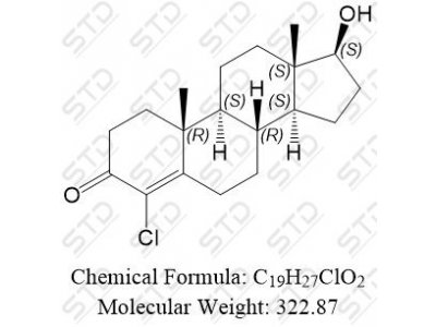 氯司替勃 1093-58-9 C19H27ClO2