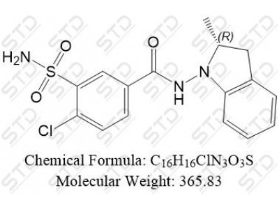 吲达帕胺杂质26 77083-52-4 C16H16ClN3O3S