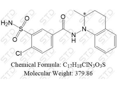 吲达帕胺杂质38 127662-48-0 C17H18ClN3O3S