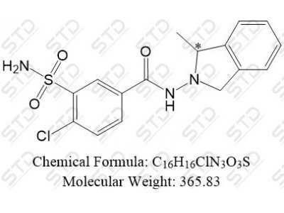 吲达帕胺杂质42 75820-08-5 C16H16ClN3O3S