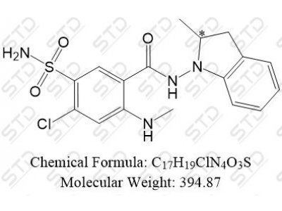 吲达帕胺杂质45 87445-48-5 C17H19ClN4O3S