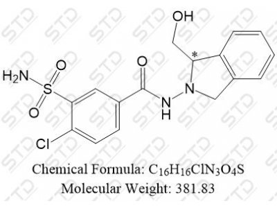吲达帕胺杂质55 77856-15-6  C16H16ClN3O4S