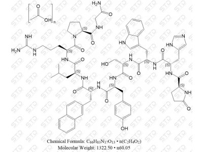 那法瑞林  醋酸盐 76932-56-4 C66H83N17O13 • n(C2H4O2)