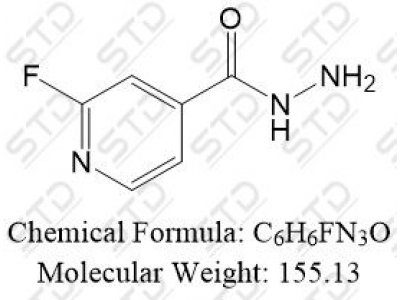 异烟肼杂质10 369-24-4 C6H6FN3O