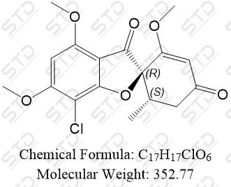 灰黄霉素杂质12 78739-00-1 C17H17ClO6