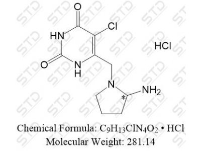 尿嘧啶杂质21 1177846-96-6(free base) C9H13ClN4O2 • HCl