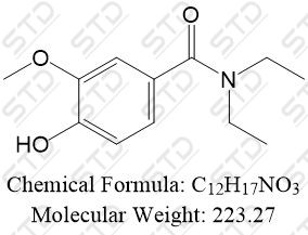 <em>盐酸</em><em>异丙肾上腺素</em>杂质39 304-84-7 C12H17NO3