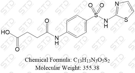 <em>磺胺噻唑</em><em>杂质</em>4 116-43-8 C13H13N<em>3</em>O5S2