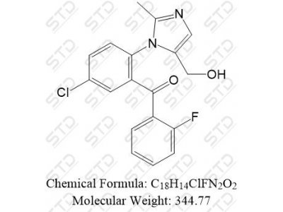 咪达唑仑杂质29 59468-72-3 C18H14ClFN2O2