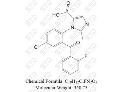 咪达唑仑杂质32 151921-06-1 C18H12ClFN2O3