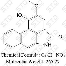 马兜铃酸杂质10 (马兜铃内酰胺 <em>FI</em>) 112501-42-5 C16H11NO3